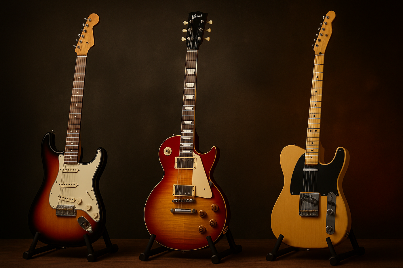 Support Guitare Stratocaster, Les Paul, Telecaster : Faut-il un modèle spécifique ?