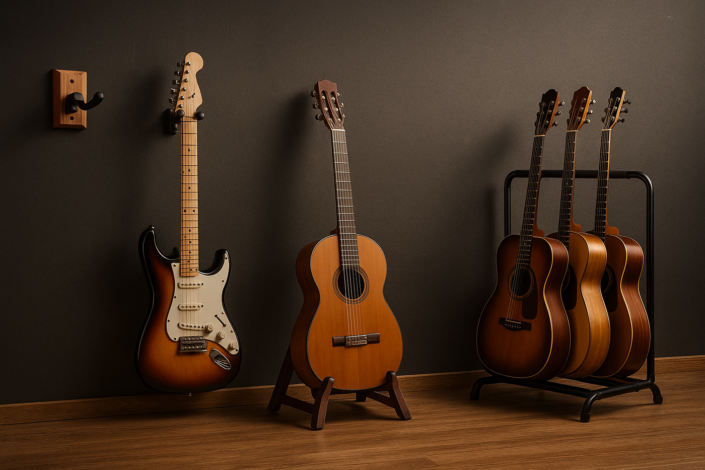 Pourquoi un bon support prolonge la vie de votre guitare ?