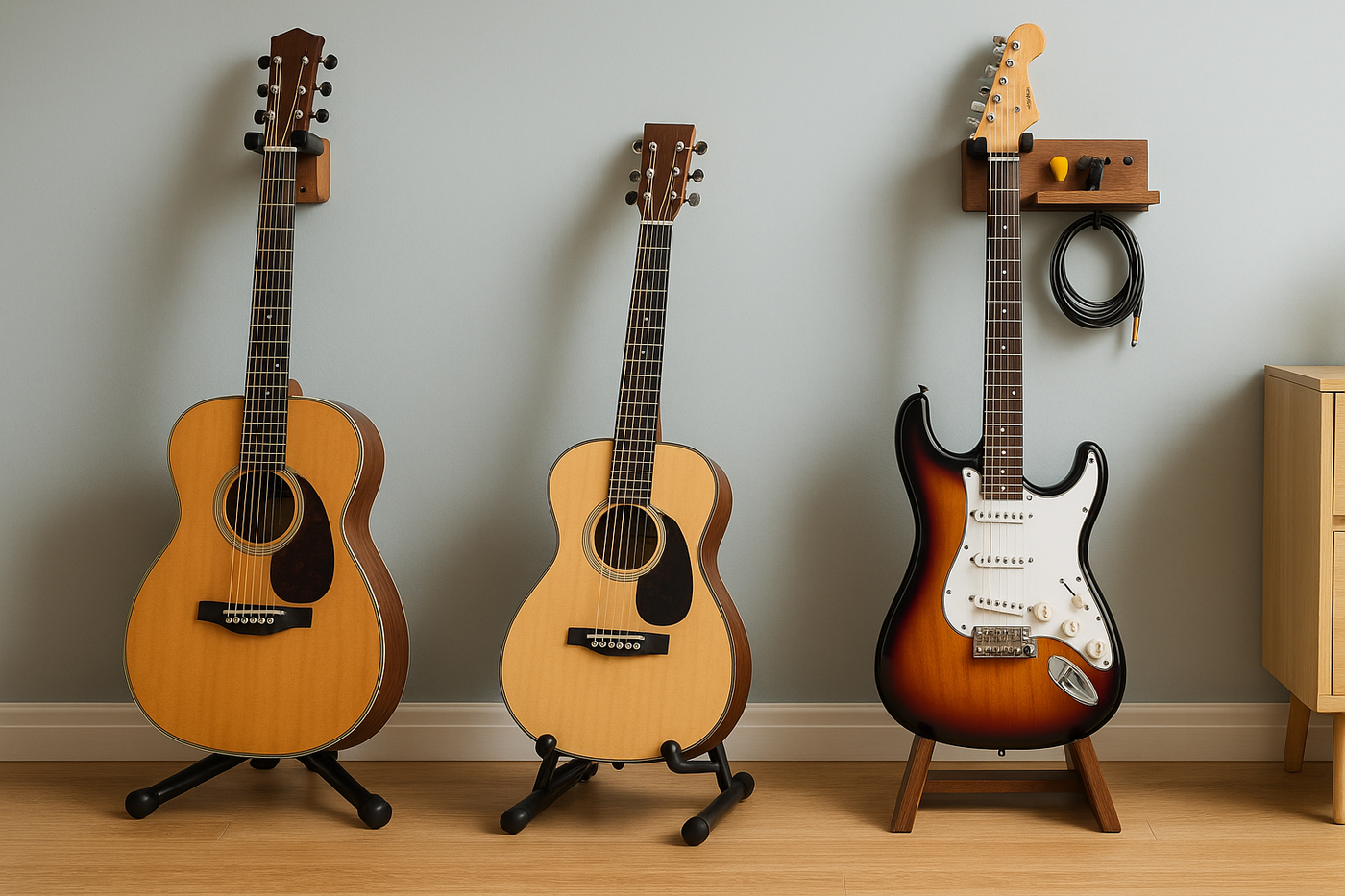 Support Guitare Idéal pour Enfant ou Ado Musicien – Sécurité, Stabilité et Style