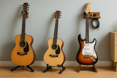 Support Guitare Idéal pour Enfant ou Ado Musicien – Sécurité, Stabilité et Style