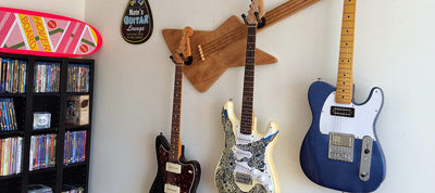 Comment choisir le bon support mural pour sa guitare ?