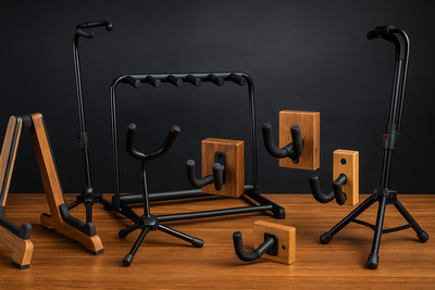 Support guitare design : 7 modèles stylés pour votre intérieur