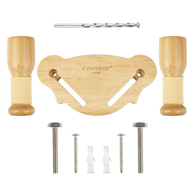 Accroche Guitare Mural En Bois Massif