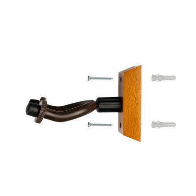 Accroche murale guitare en bois massif avec mousse protectrice
