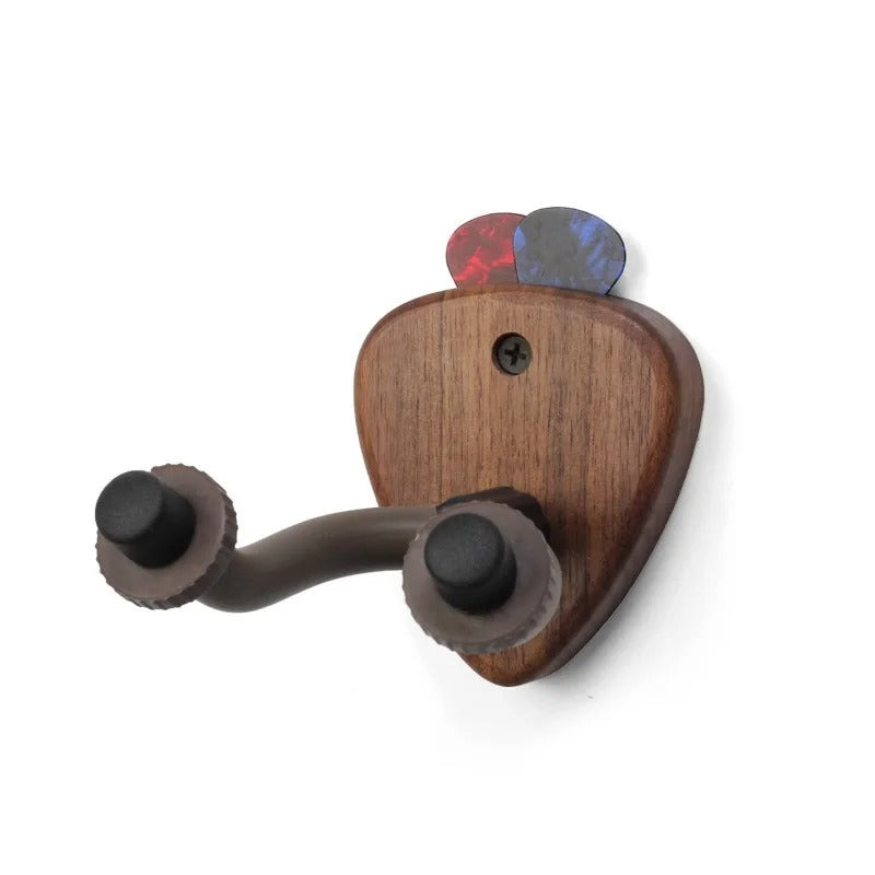 Crochet Guitare Mur en Bois