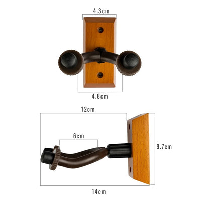 Fixation murale universelle pour guitare acoustique ou électrique