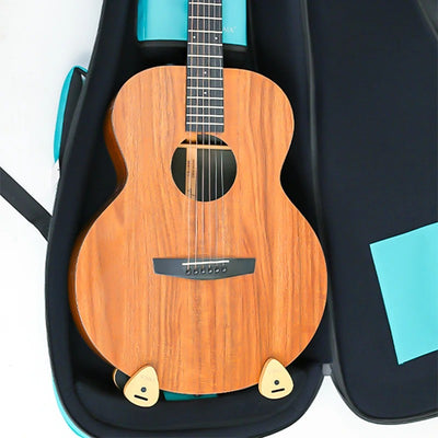 Mini Stand Fixe pour Guitare – Patins Antidérapants en Bois