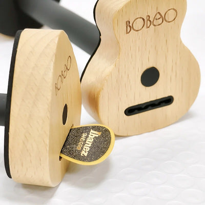 Mini Stand Fixe pour Guitare – Patins Antidérapants en Bois