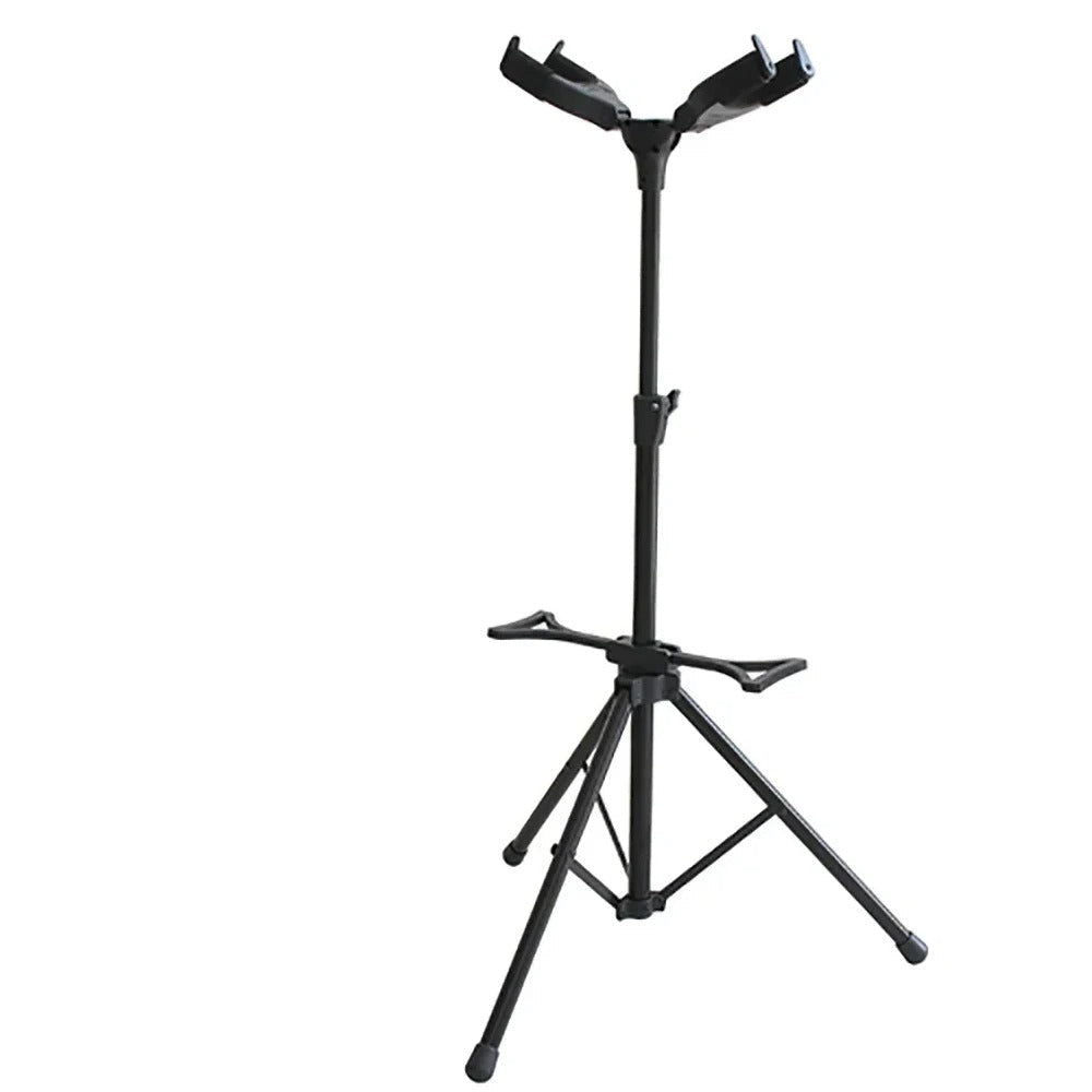 Pied Guitare Double Pro – Compatible Acoustique/Électrique