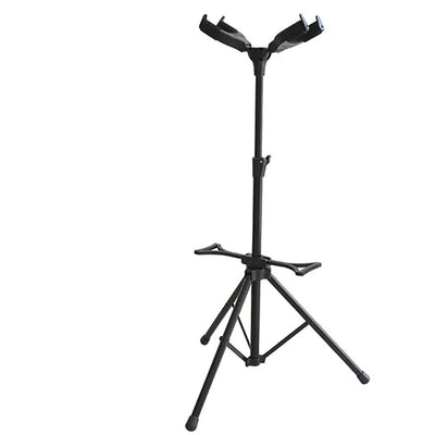 Pied Guitare Double Pro – Compatible Acoustique/Électrique