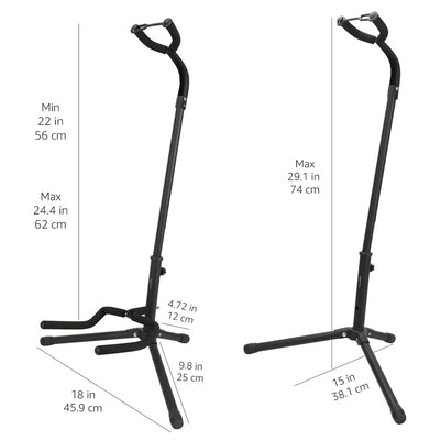 Socle Guitare avec support réglable