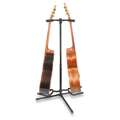 Stand Deux Guitares - Pied Universel et Stable