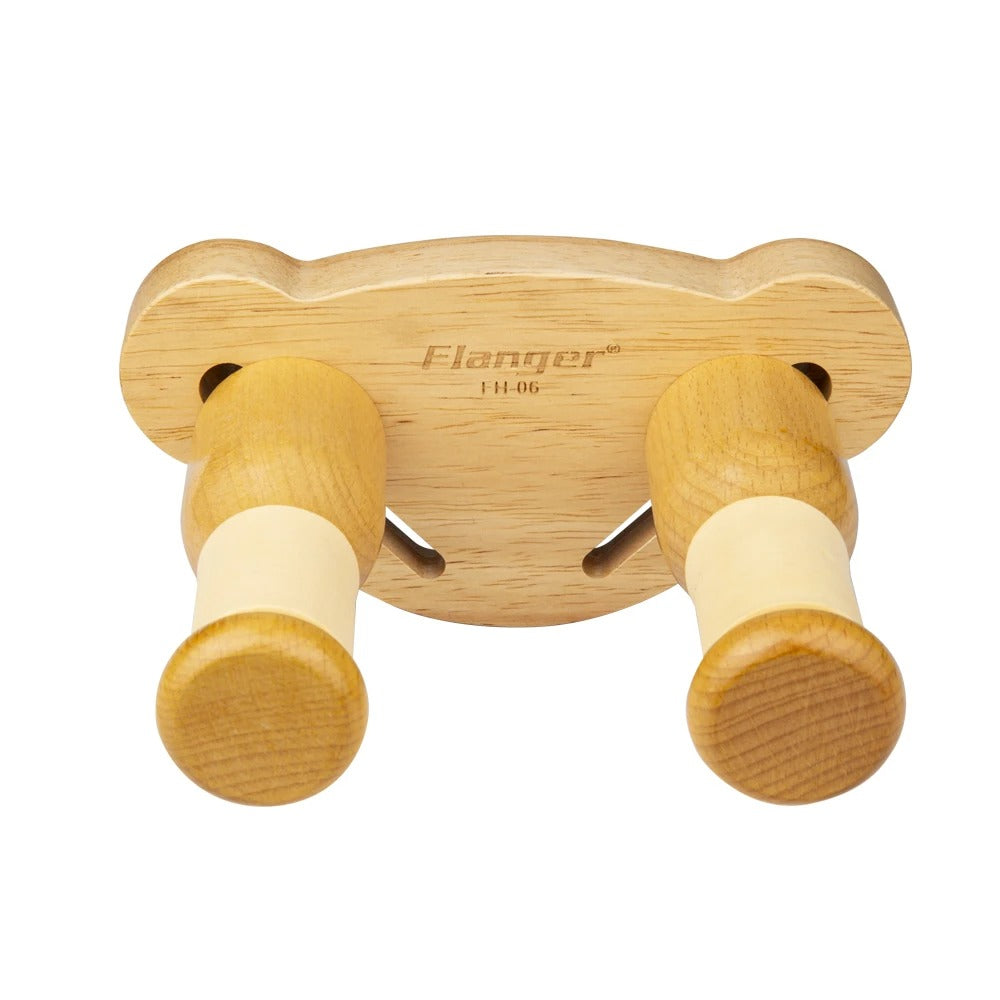 Support Guitare Mural En Bois Massif