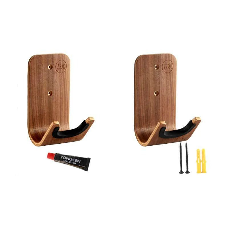 Support Mural Guitare Sans Percer Bois