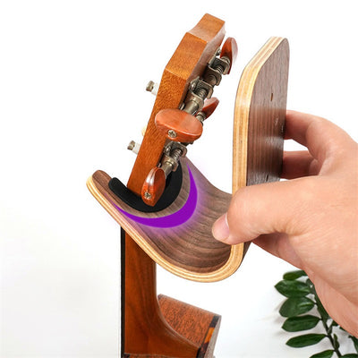 Support Mural Guitare Sans Percer Bois