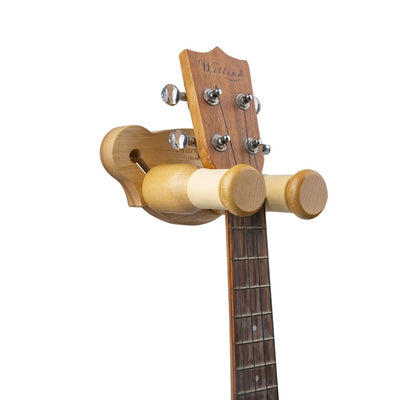 Support mural guitare en bois massif ajustable