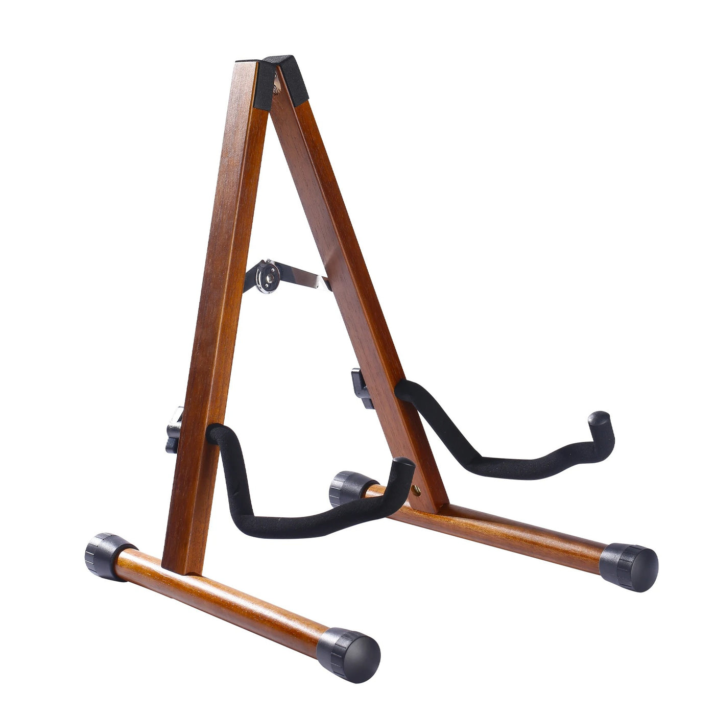 Stand guitare en bois massif pliable – structure en A stable et élégante